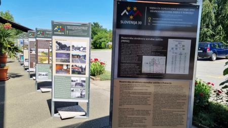 Otvoritev razstave z naslovom Vojna za samostojno Slovenijo 1991 – osamosvojitvena vojna v Pomurju 1